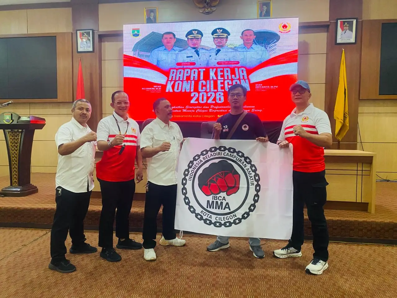 Mixed Martial Arts Resmi Bergabung dengan KONI Kota Cilegon